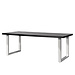 Richmond interiors EETTAFEL TOP Nalo 220 (Black) visgraat