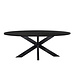 Richmond interiors EETTAFEL TOP WATSON Ø140 (Black)