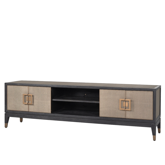 Richmond interiors TV DRESSOIR BLOOMINGVILLE 4-deuren (Gold)