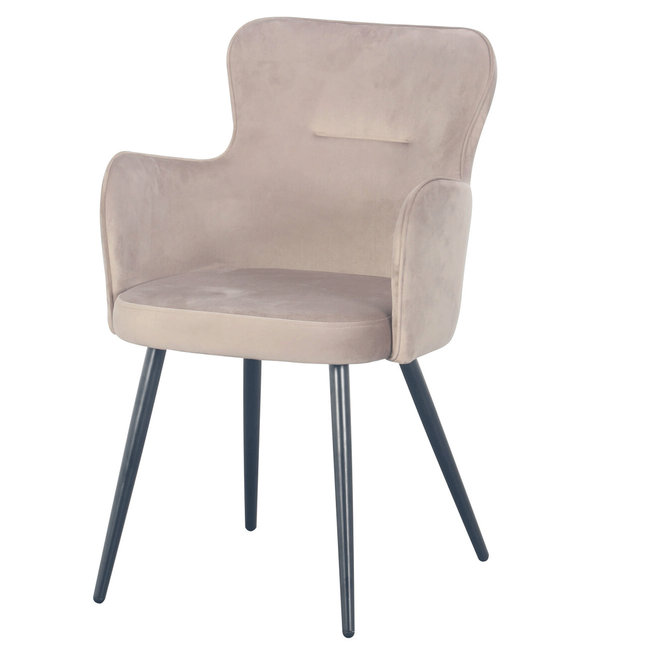 Zee Optimisme Waarschijnlijk POLE TO POLE Stoel WING CHAIR sand white - HILSEN INTERIOR