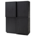 Richmond interiors WANDKAST  TETRAD 4-deuren (Black)