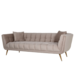 Richmond interiors BANK Huxley Khaki velvet / Brushed gold