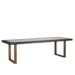 Richmond interiors EETTAFEL BLOOMINGVILLE 230 (Brushed Gold)