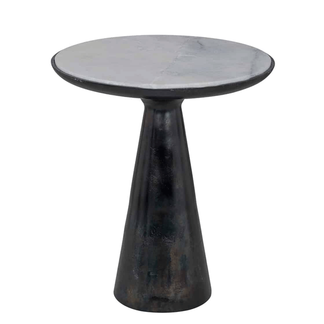 Richmond interiors BIJZETTAFEL ETHAN 46 zwart (Black)