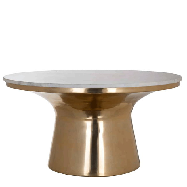 Richmond interiors SALONTAFEL JACKSON 79,5Ø (Gold)