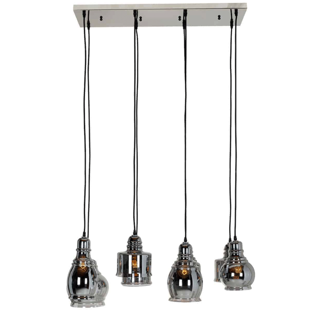 HANGLAMP BRYON 8 kleine hanglampen