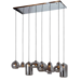 Richmond interiors HANGLAMP CROSLEY 8 verschillende lampen (Silver)