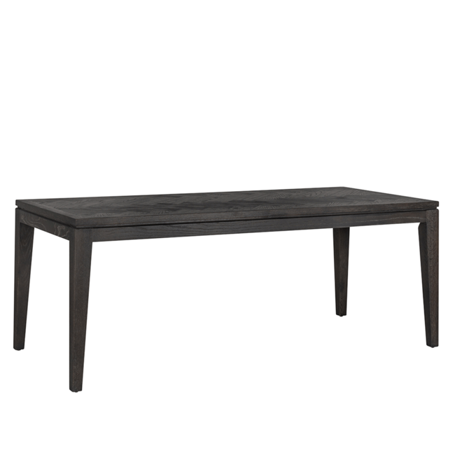 Eettafel BLACKBONE 230CM Zwart Rustiek Richmond Interiors