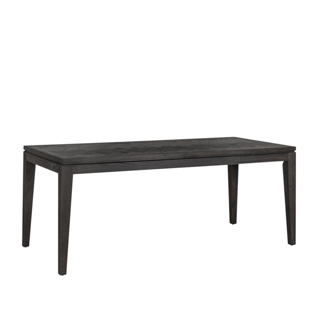 Eettafel BLACKBONE 200CM Zwart Rustiek Richmond Interiors