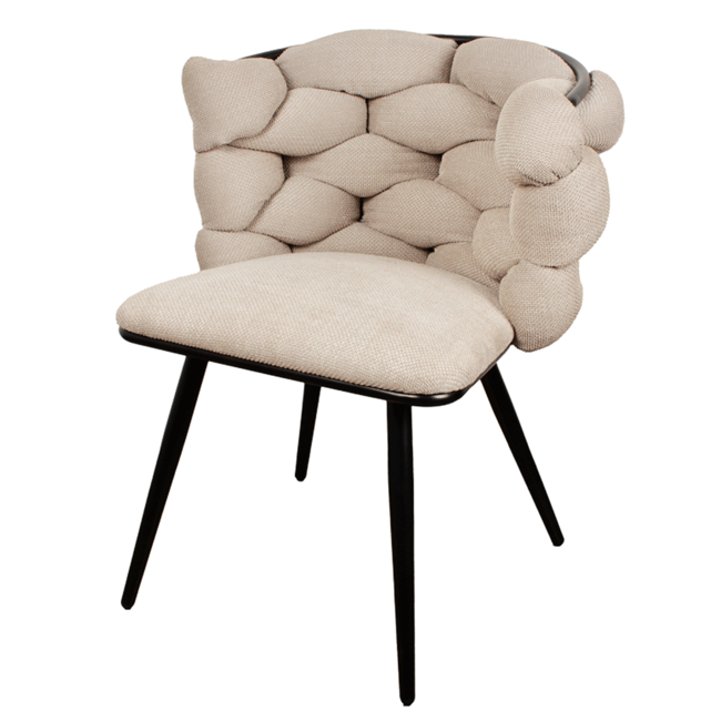 POLE TO POLE ROCK CHAIR BEIGE Chenille stof