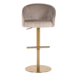 Richmond interiors BARSTOEL ZABI Khaki Velvet Goud