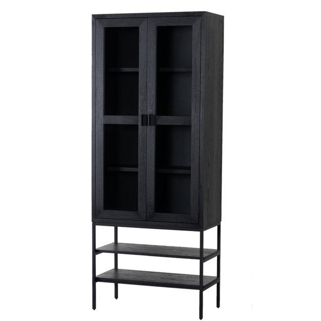 LifeStyle DAWSON CABINET BLACK W80/D40/H201