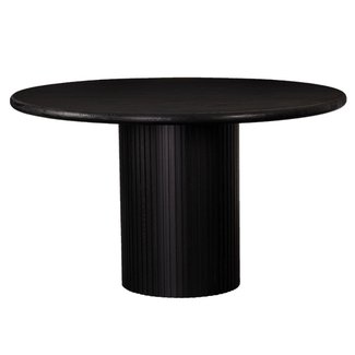 LifeStyle WILMINGTON DINING TABLE BLACK 130CM