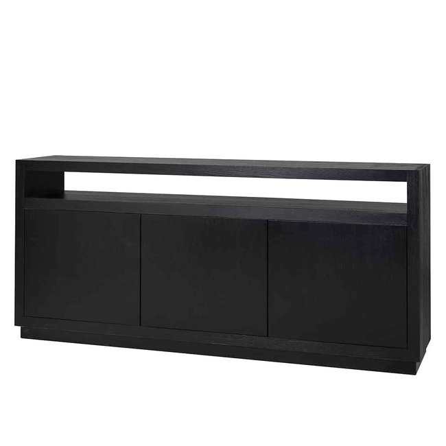 DRESSOIR OAKURA 3-deuren zwart eiken