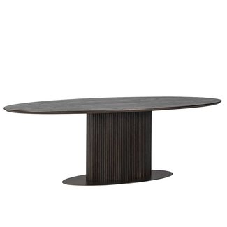 Richmond interiors EETTAFEL LUXOR ovaal 235 (Brown)