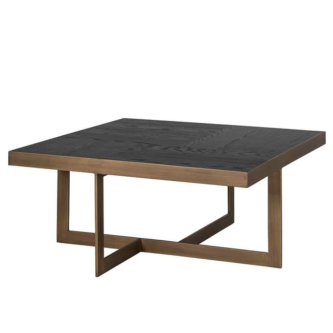 SALONTAFEL CAMBON koffie bruin 90X90CM