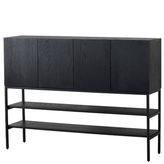 LifeStyle DAWSON SIDE TABLE Black W145/D35/H107