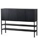 LifeStyle DAWSON SIDE TABLE Black W145/D35/H107