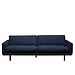 LifeStyle BANK GENUA 3-Zits Navy Blauw velvet