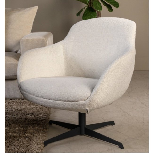 FAUTEUIL MISSOULA Wit Alpine ivory