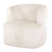 Richmond interiors FAUTEUIL DONNA white chenille