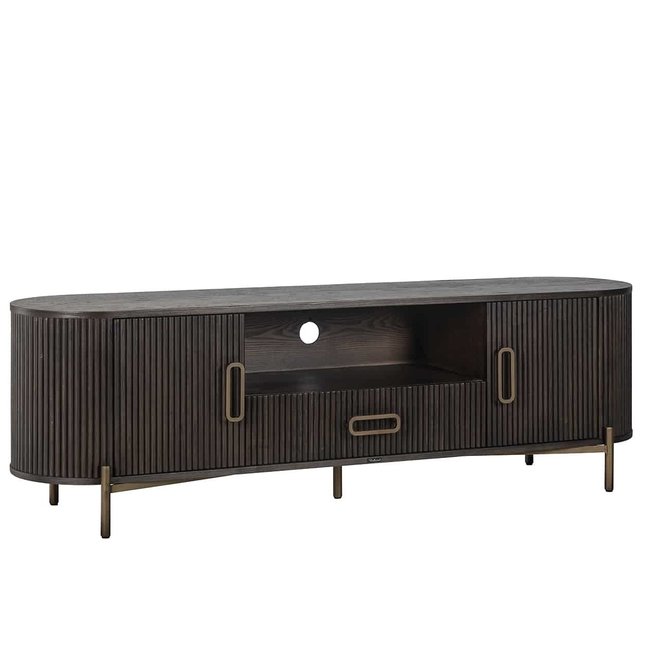 Richmond interiors TV-DRESSOIR LUXOR 2-deuren 1-lade (Brown