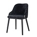 Richmond interiors STOEL TWIGGY black chenille / zachte stof