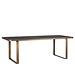 Richmond interiors EETTAFEL HUNTER 230 (Black rustic)