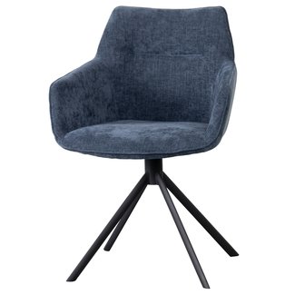 LifeStyle JOHNSON Rotating dining chair - blue