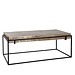 Richmond interiors SALONTAFEL CALLOWAY champagne gold 123x68cm