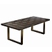 Richmond interiors EETTAFEL LUXOR diamant 230Cm bruin