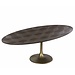 Richmond interiors EETTAFEL LUXOR ovaal diamant 230 (Brown)