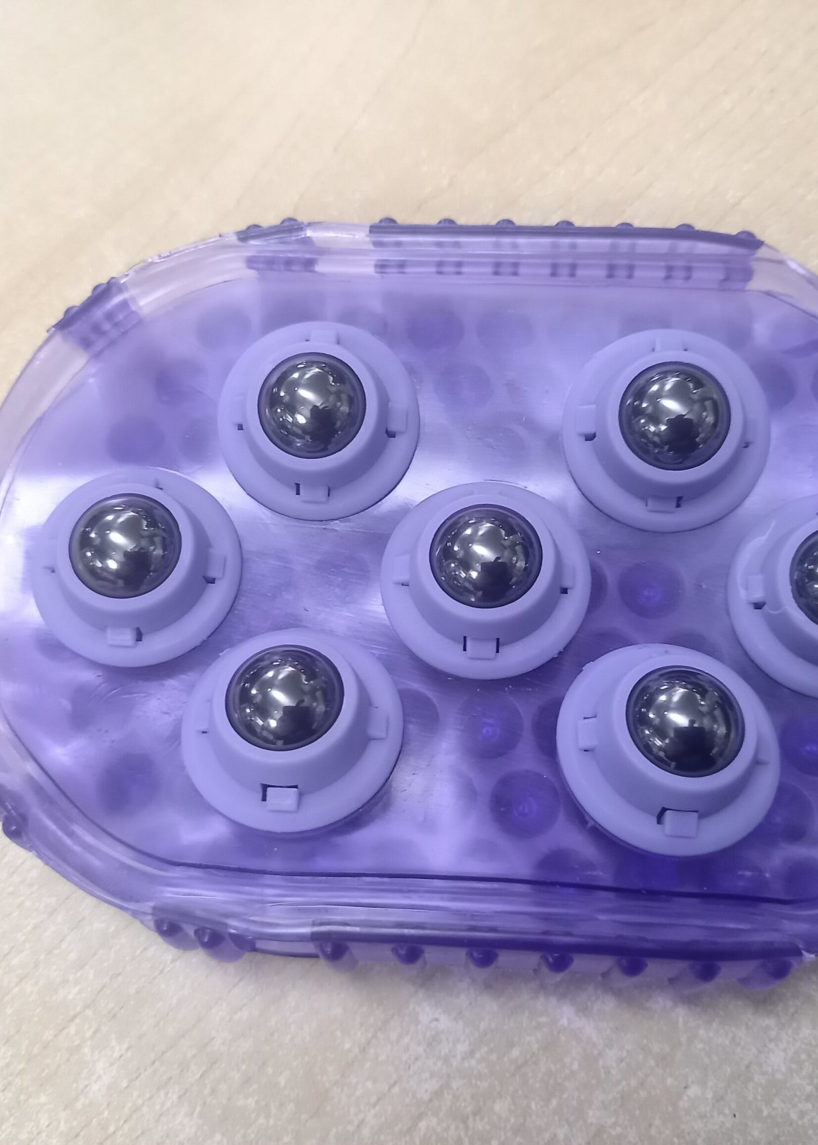 STS Rubber Mitt with Massage Balls