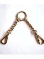 STS Newmarket Brass Pony Chain Coupling