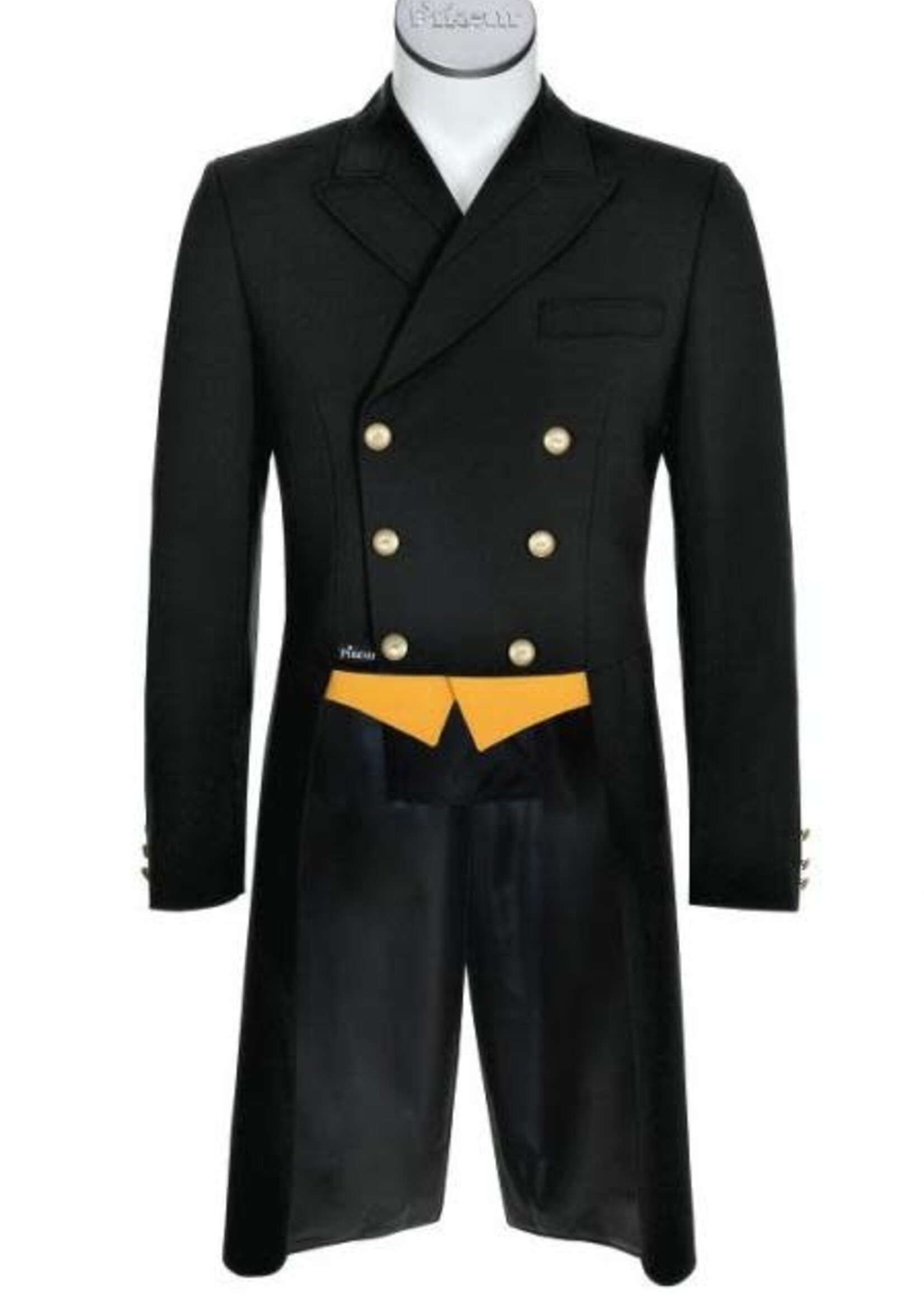 Pikeur Pikeur Mens Tailcoat with Yellow Waistcoat Points