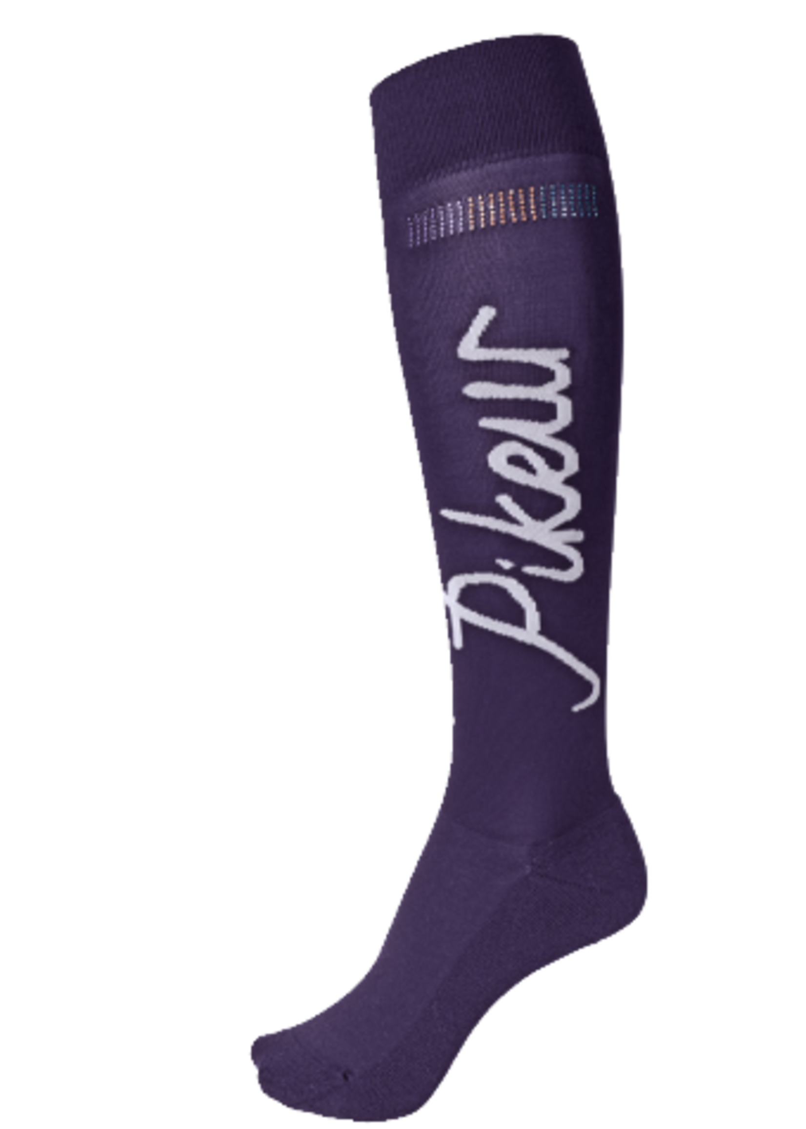 Pikeur Pikeur Knee Length Socks with Crystal Flag Design