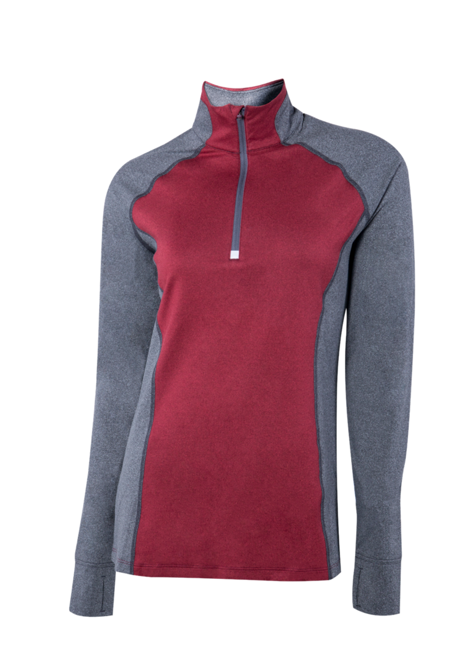 Noble Outfitters Noble Outfitters Athena Quarter Zip Womens Top
