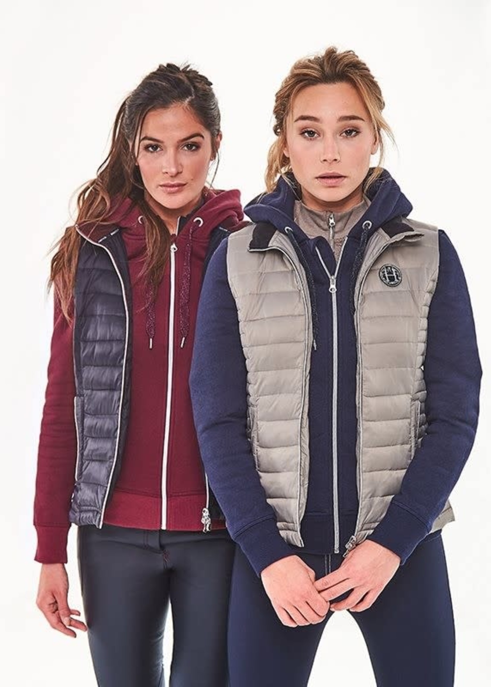 Harcour Harcour Rose Quilted Womens Gilet