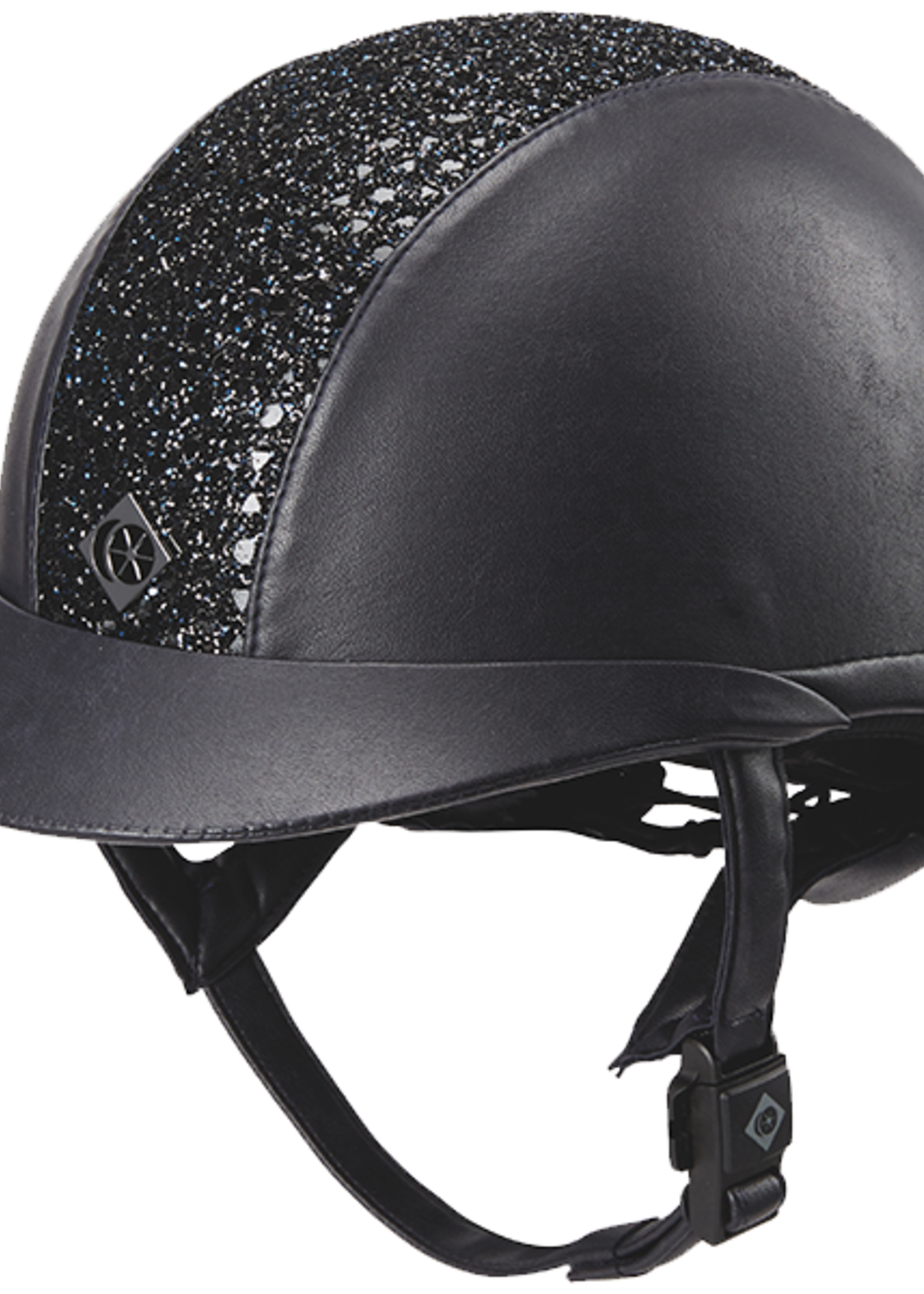 Charles Owen Charles Owen Leather Look eLumenAyr Riding Hat