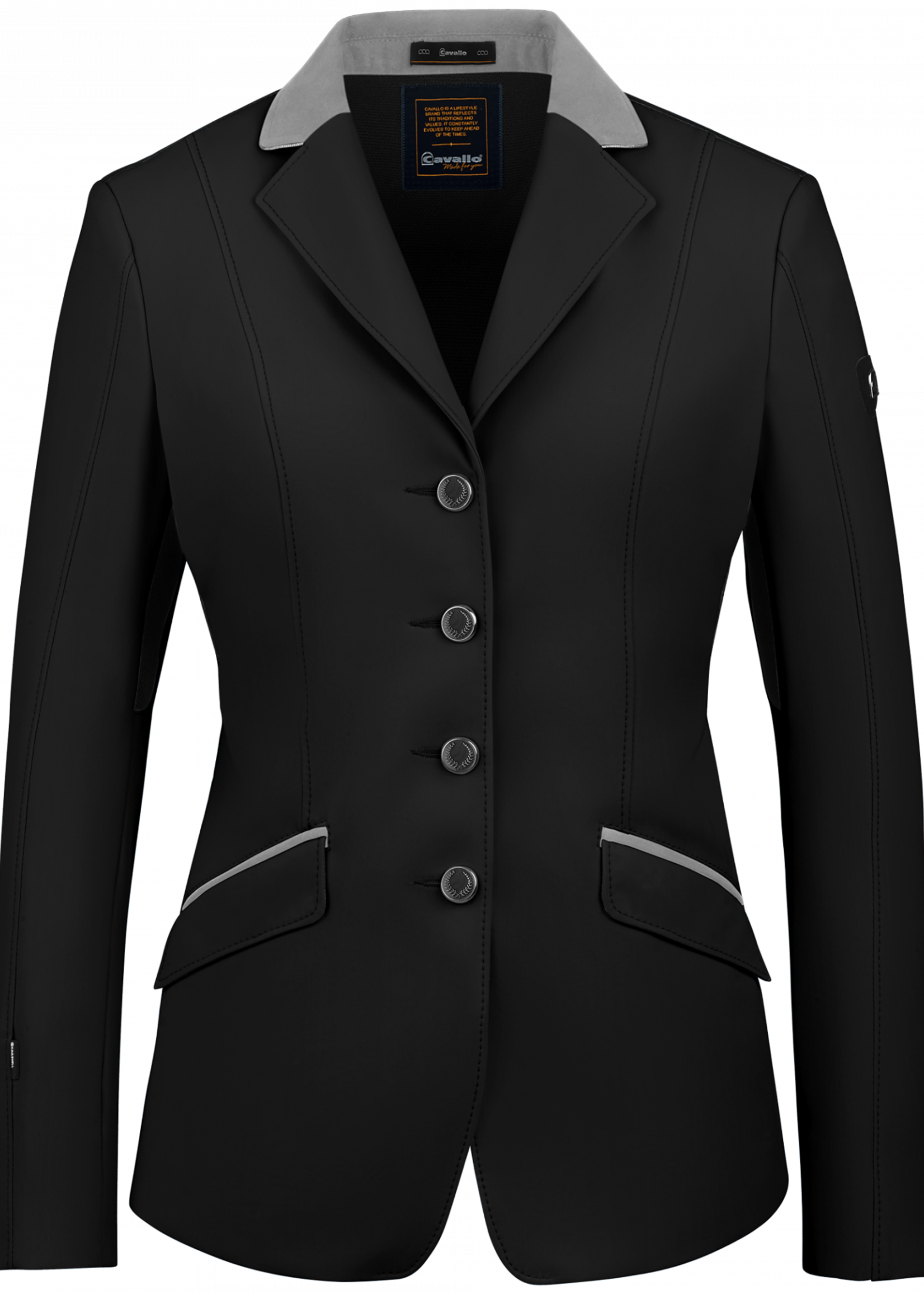 Cavallo Cavallo Estoril Womens Competition Jacket with Alcantara Collar