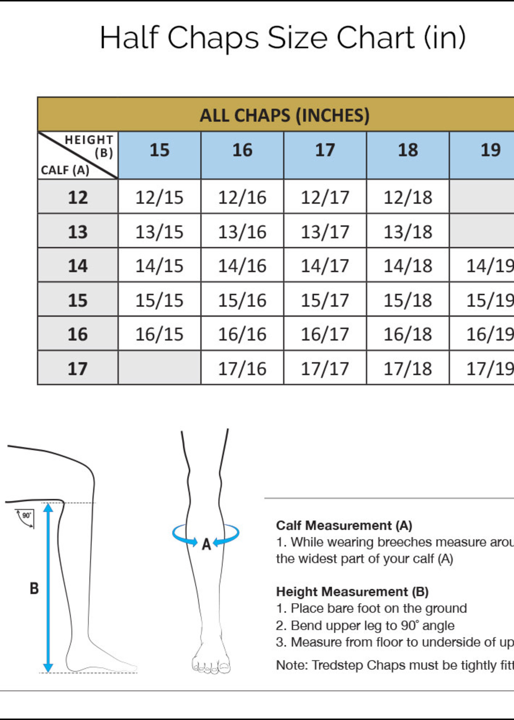 Tredstep Tredstep Medici Vogue Half Chap
