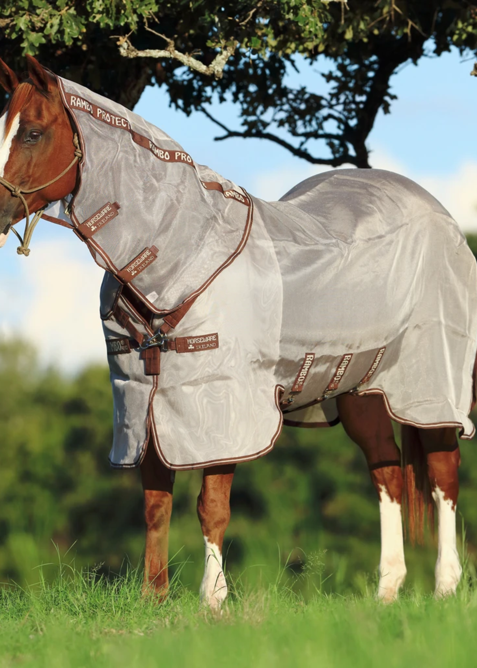 Rambo Horseware Rambo Protector Neck Cover for Fly Rug