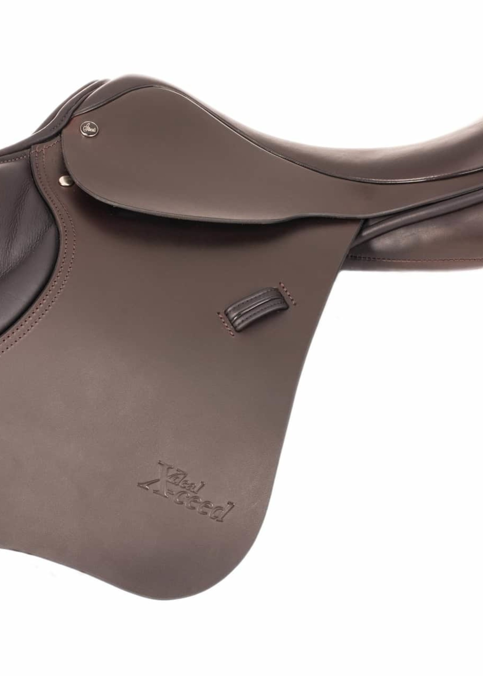 Ideal Ideal Xceed Jump Saddle 17 1/2" W Sala Brown