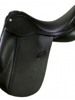 Ideal Ideal Suzannah Dressage Saddle in Kilger County Leather with Patent Piping
