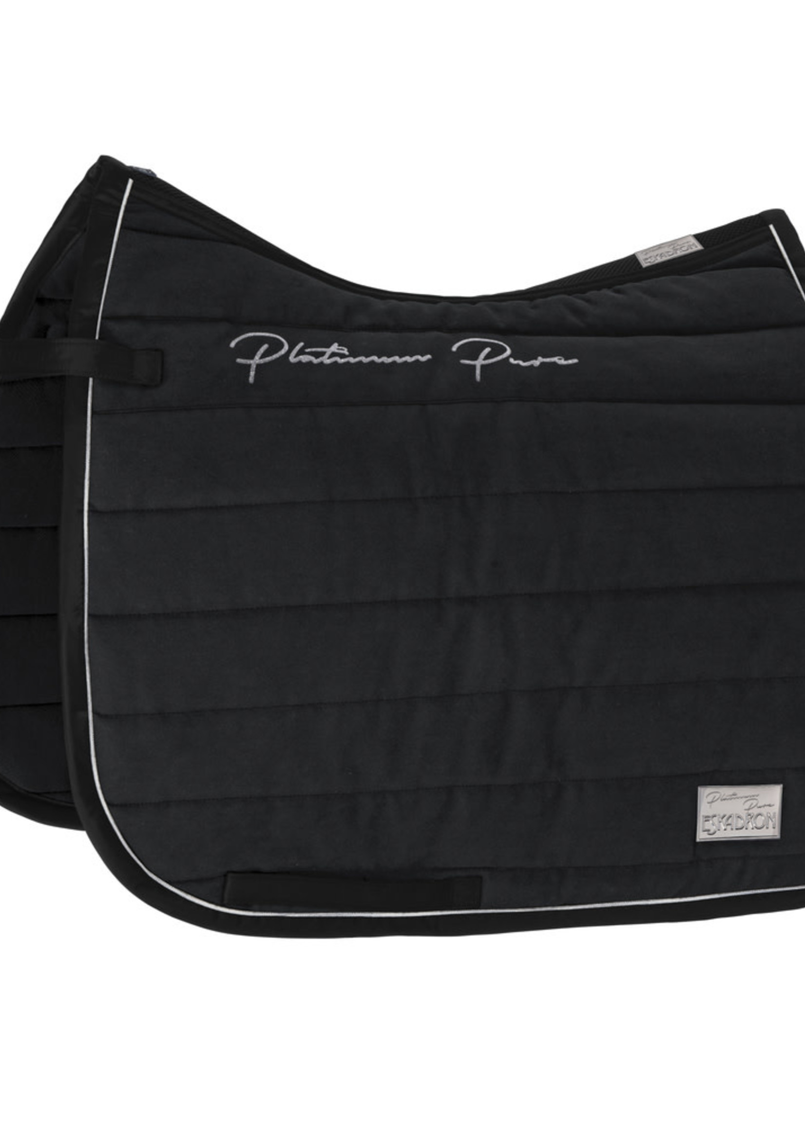 Eskadron Platinum Pure Polo Alcapad Saddle Pad Black Universal Fit