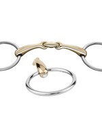 H S Sprenger Sprenger Dynamic RS Shine Bright Loose Ring Lozenge 16mm Snaffle