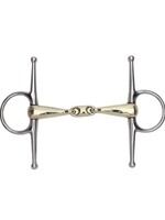 Shires Shires Full Cheek Lozenge 16mm Brass Snaffle