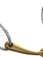 Neue Schule Neue Schule Loose Ring Tranz Angled Lozenge 16mm Snaffle