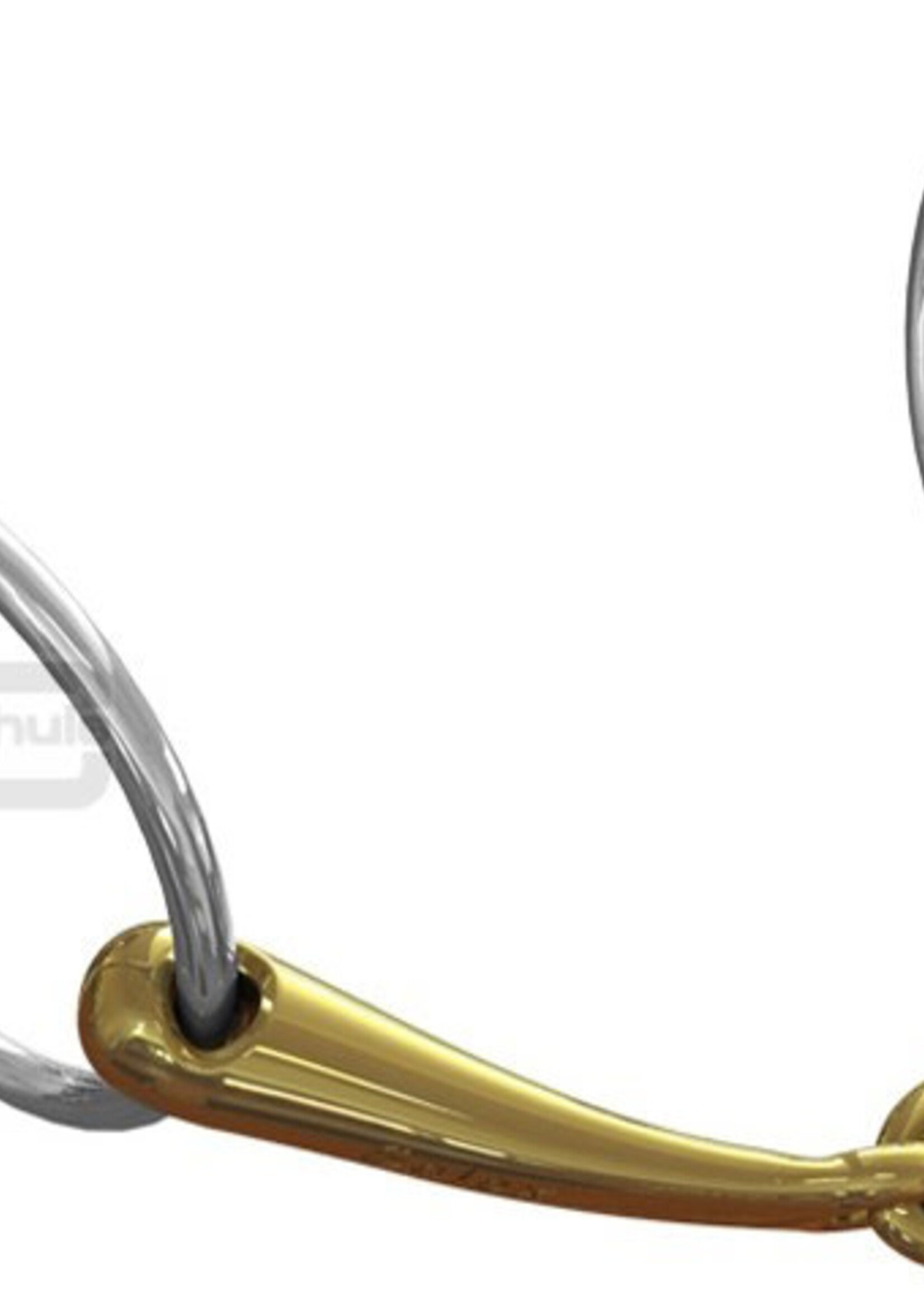 Neue Schule Neue Schule Loose Ring Tranz Angled Lozenge 16mm Snaffle