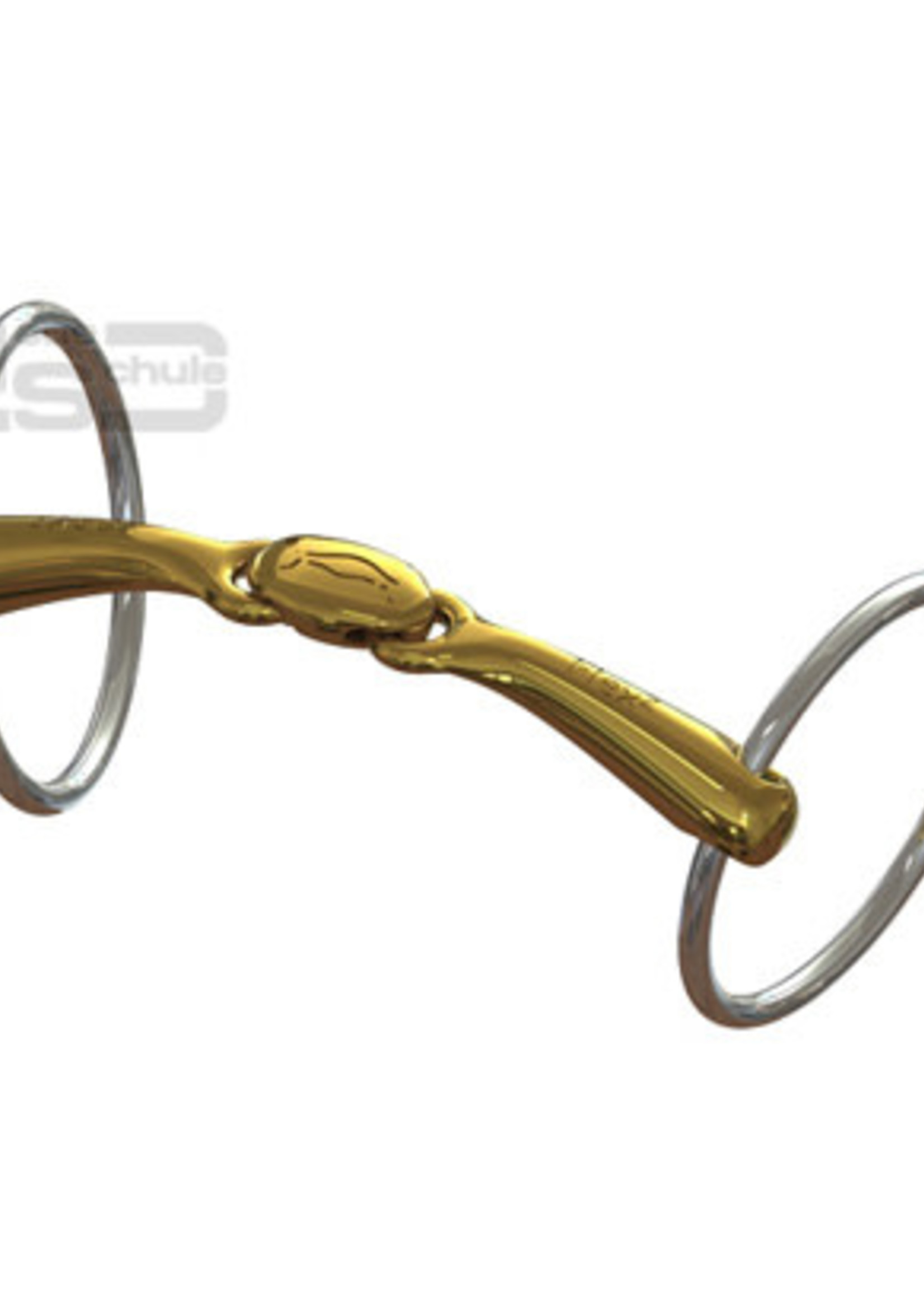 Neue Schule Neue Schule Loose Ring Turtle Top with Flex  16mm Snaffle